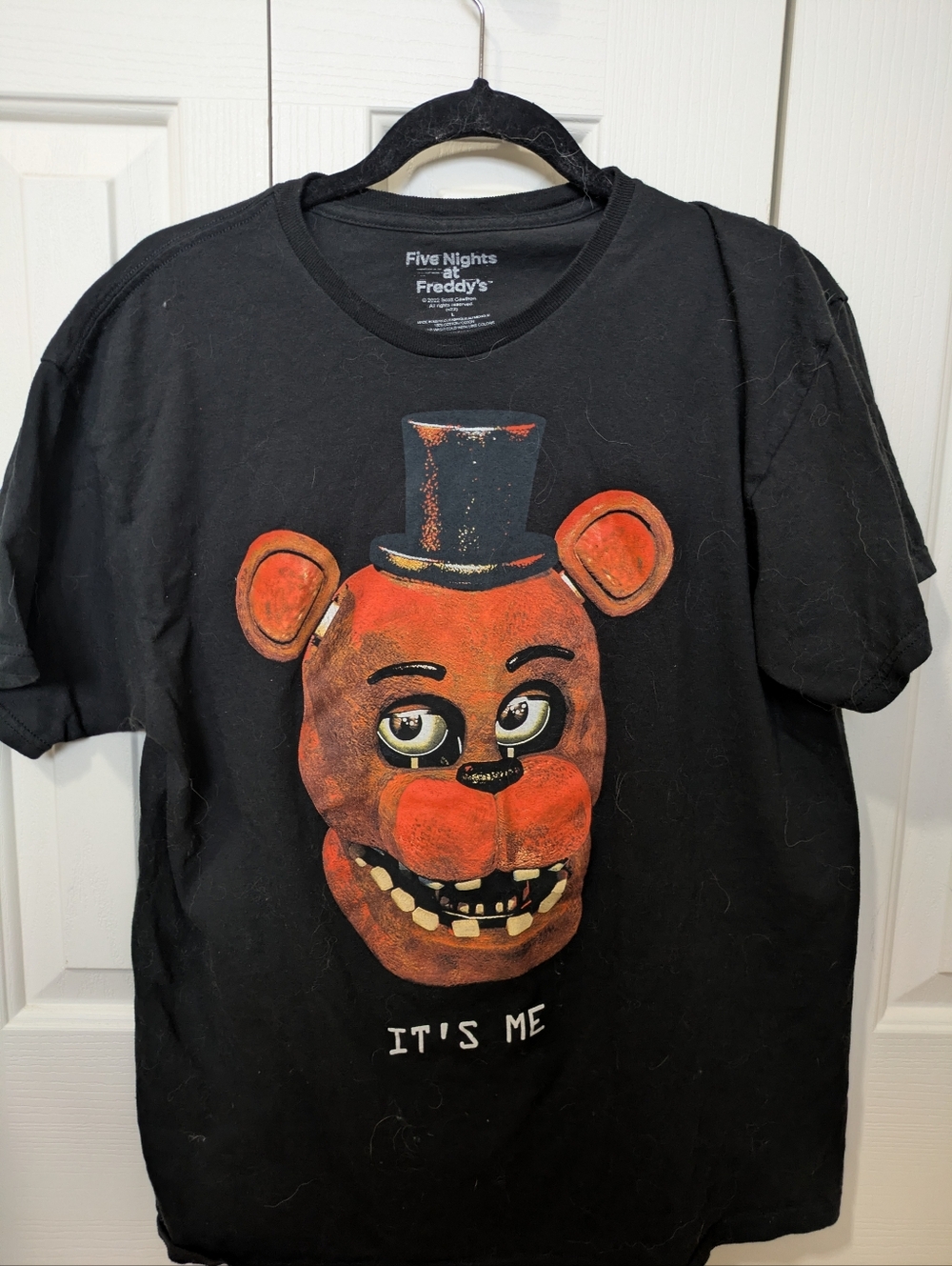 Five Nights at Freddy's Black Graphic Tee - 'It's Me'